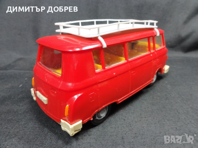 СТАРА РЕТРО СОЦ ГДР DDR ПЛАСТМАСОВА ИГРАЧКА КОЛИЧКА BARKAS B1000, снимка 4 - Колекции - 52791493
