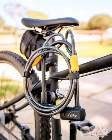 Ключалка/катинар за велосипед Via Velo + Стоманено въже, снимка 8 - Велосипеди - 54337278