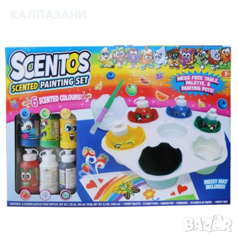 Scentos ароматизиран комплект за малки художници 20070, снимка 1 - Рисуване и оцветяване - 37292600