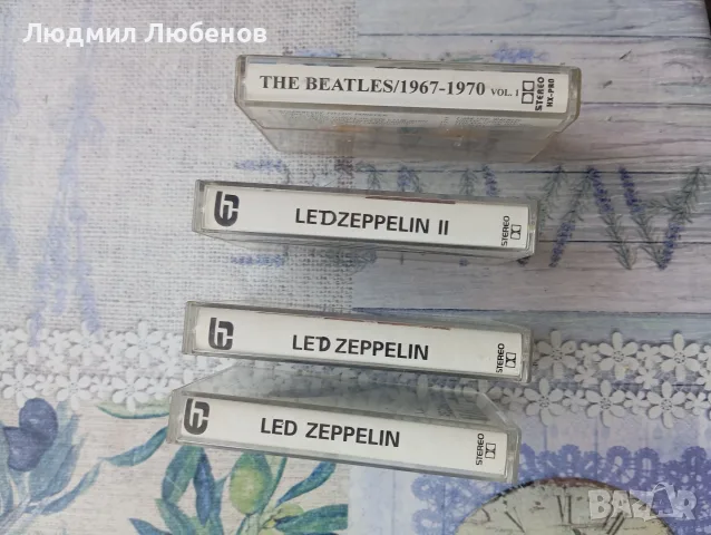 Лот аудио касети Led Zeppelin и Beatles, снимка 2 - Аудио касети - 56151235