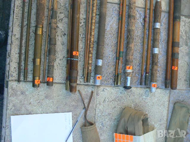 РЕТРОТО Е НА МОДА-УНИКАТИ,бамбуци лепени, снимка 2 - Въдици - 42879914