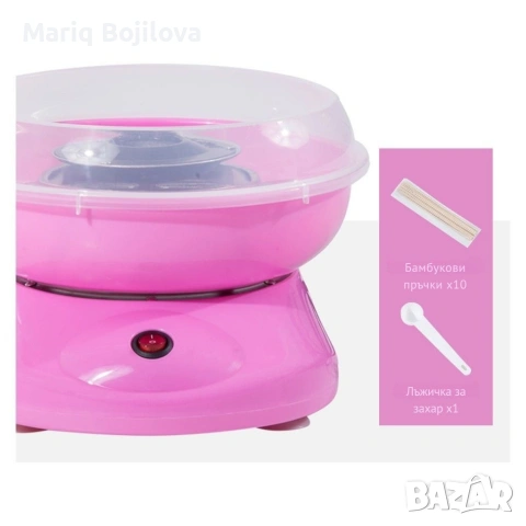 Машина за захарен памук за дома, снимка 3 - Други - 53255334