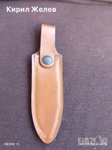 Кожена кания за нож ръчна изработка за КОЛЕКЦИЯ 44820, снимка 2 - Ножове - 51195262
