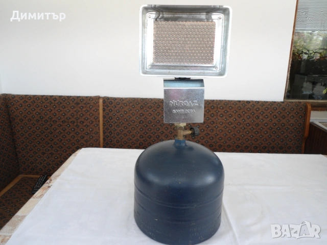 Газова бутилка с печка