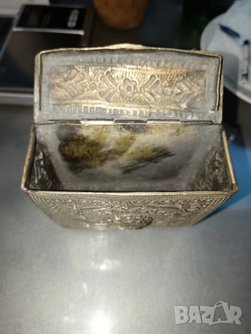 Продавам стар Османски сребърен фишеклък, снимка 4 - Антикварни и старинни предмети - 53274868