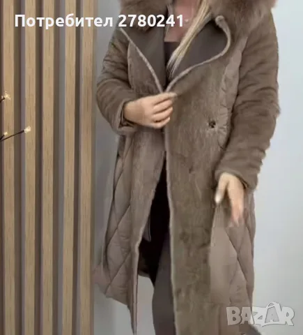 Дамско зимно яке , снимка 2 - Якета - 56408341