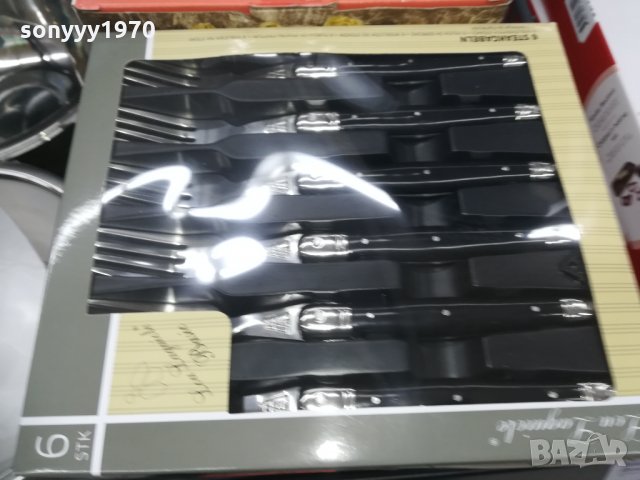 lou laguiole 6бр BLACK-вилици 2502211323, снимка 5 - Колекции - 31950513