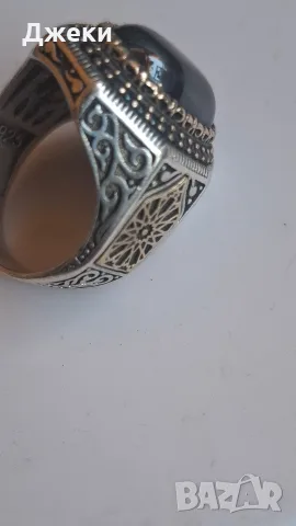 Мъжки СРЕБЪРЕН пръстен /925/-18 гр./, снимка 3 - Пръстени - 55747287