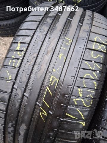 285 40 21 MICHELIN 2бр летни дот 2022г , снимка 3 - Гуми и джанти - 53888978