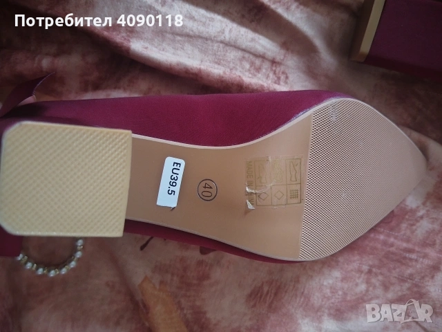 Токчета , снимка 2 - Дамски обувки на ток - 54249433