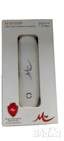 USB стик за мобилен интернет ZTE MF190, Бял