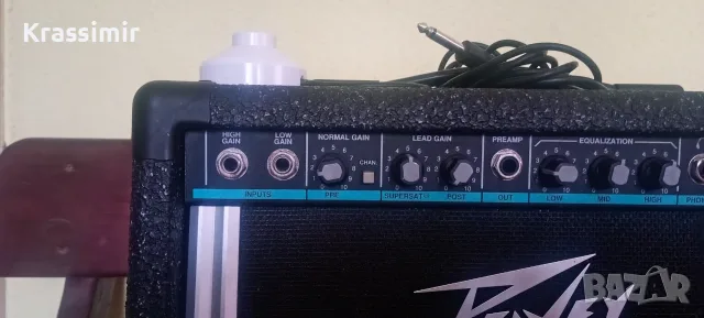 Peavey Audition 110. Vintage Guitar Amp + Footswitch.., снимка 2 - Китари - 55825329