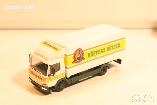 WIKING H0 1/87 MERCEDES ATEGO КАМИОН КОЛИЧКА МОДЕЛ, снимка 7 - Колекции - 54113594