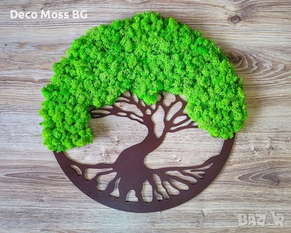 Дървото на живота със скандинавски мъх, снимка 9 - Декорация за дома - 40720674