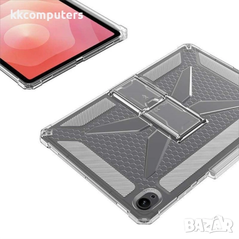 Samsung Galaxy Tab S11 X730/X736 - Прозрачен (TPU+PC) калъф с Протектор, Слот за писалка, снимка 4 - Резервни части за телефони - 52304145