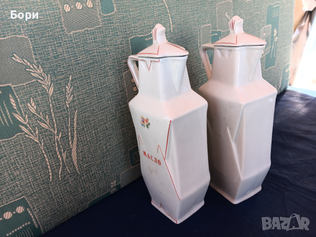 Порцелан 1 литър оливерник, снимка 6 - Аксесоари за кухня - 44738987