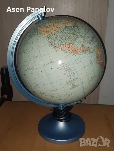 Глобус на англиски език , снимка 2 - Ученически пособия, канцеларски материали - 42491065