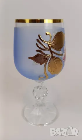 6 чаши Бохемия, снимка 4 - Чаши - 50197190