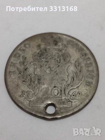 20 кройцера 1764, снимка 4 - Нумизматика и бонистика - 42278077