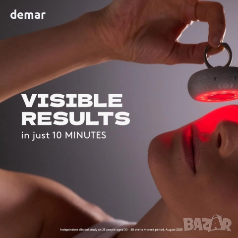 Устройство за тонизиране на лице Magnitone Pebble Pro с микроток и LED, снимка 5 - Други - 51891464