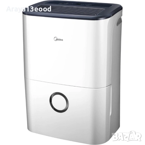 Влагоуловител за помещения до 40 м² Midea DF-20DEN7-WF, 20 л/24 часа, R290, влагоабсорабор, снимка 3 - Влагоабсорбатори и влагоуловители - 54063485