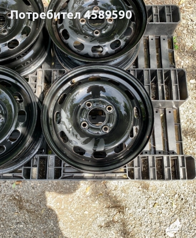 4бр.Оригинални железни джанти 14цола 4x108 за Ford Fiesta,Focus,Ka,Fusion, снимка 4 - Гуми и джанти - 51808307