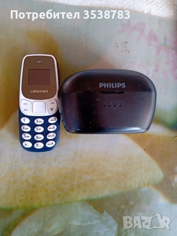 Телефон за връзка с две сим карти и Слушалки за. уши , снимка 4 - Слушалки и портативни колонки - 54156397