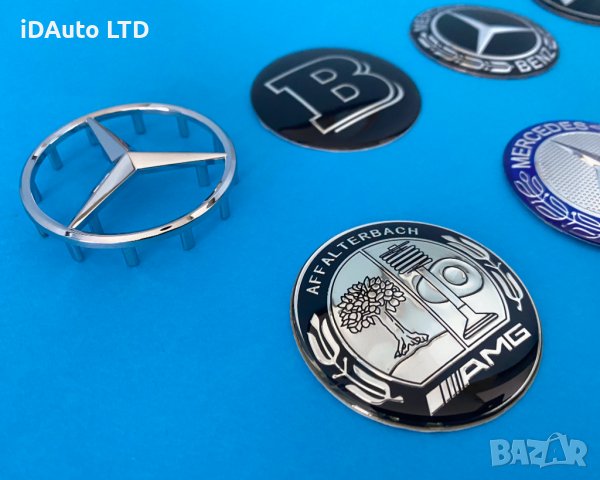 Mercedes емблема волан, Мерцедес, w211,w203,w164,w221,w204, емблеми, снимка 3 - Аксесоари и консумативи - 36802039