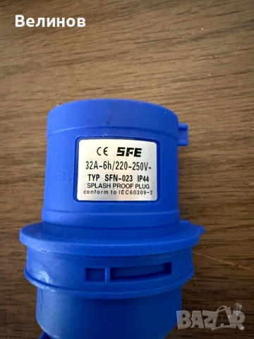 Адаптер 32 Ампера за Тесла Монофазен Tesla Gen 2 Mobile Connector, снимка 4 - Части - 54295383