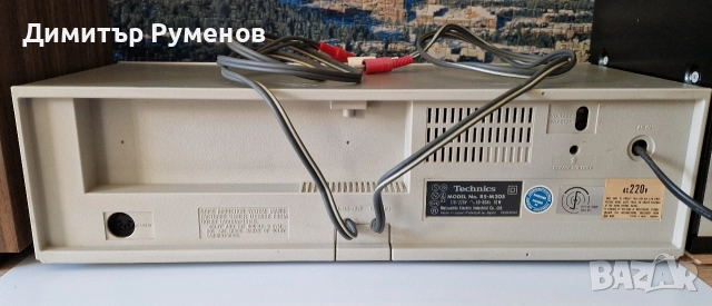 Касетен дек Technics RS-M205, снимка 9 - Декове - 52942350
