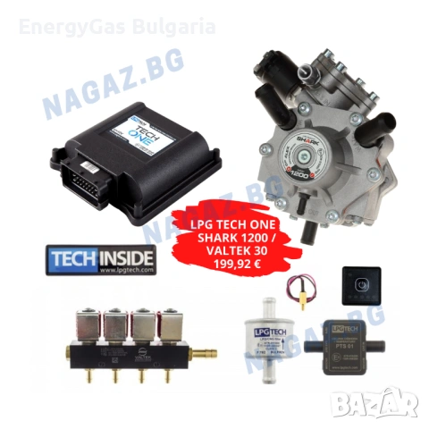 НОВ!Газов инжекцион 4cyl. LPG TECH ONE/gazov injekcion LPG TECH DUO, снимка 2 - Аксесоари и консумативи - 35845375