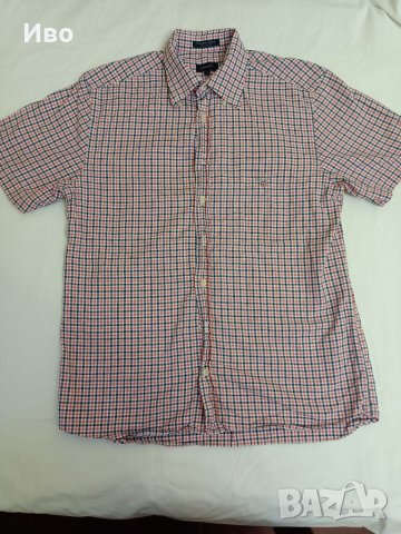 Gant мъжка риза с къс ръкав , снимка 1 - Ризи - 37931737