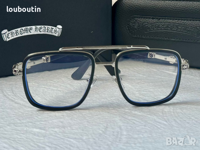 CHROME HEARTS прозрачни слънчеви,диоптрични рамки очила за компютър, снимка 9 - Слънчеви и диоптрични очила - 44685153