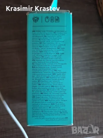 Безжична мишка Logitech M196, снимка 3 - Клавиатури и мишки - 56153922