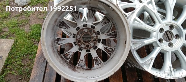 4бр. ляти джанти 7.5J18 ET52.5. 5x108мм. Свалени са от Ford Fokus 2. 63.4мм среден отвор. OEM 6M5Y-A, снимка 6 - Гуми и джанти - 40312415