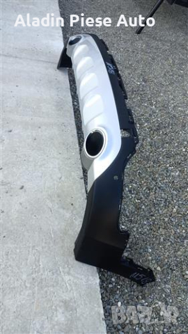 Спойлер с орнамент на задна броня Kia Sportage година 2018 2019 2020 2021 код 86612-F1550 , снимка 2 - Аксесоари и консумативи - 44665141