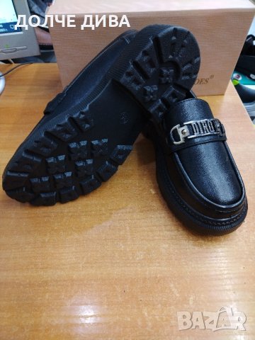 Дамски обувки м. 26 черни, снимка 3 - Дамски ежедневни обувки - 42144530
