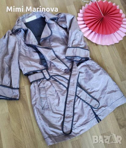 Уникално !!!Единствена бройка!Светлоотразително хамелеоново палто, снимка 2 - Якета - 30480134