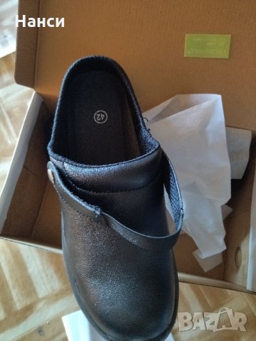 Работни чехли с метално бомбе, снимка 5 - Други - 35521806