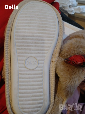 Коледни пантофи 30 н., снимка 3 - Детски пантофи - 52775879