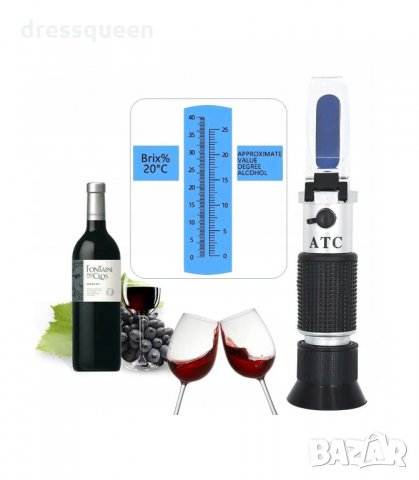 3111 Захаромер за вино - Захар на джибри и очакван алкохол, снимка 3 - Други стоки за дома - 34248101