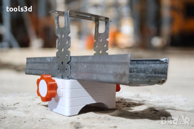 Приспособление за монтаж и нивелация на CD профили.6 броя - 50 лева., снимка 3 - Други инструменти - 40016423