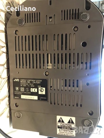 Hi-Fi система JVC CA-FSX1 с оригиналните колони!, снимка 10 - Радиокасетофони, транзистори - 55783457