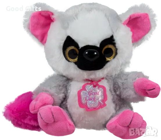 Голяма Плюшена играчка Лемур, 45см, снимка 3 - Плюшени играчки - 47620351