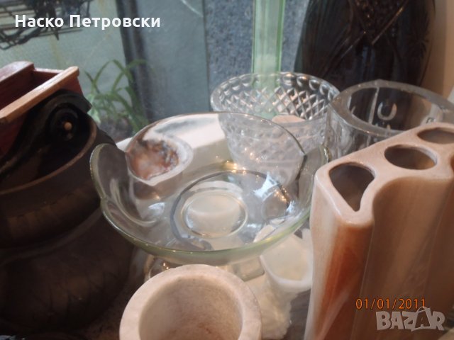Вази - много красиви, нови:кристални, керамични, мраморни, порцеланови., снимка 16 - Вази - 29814078