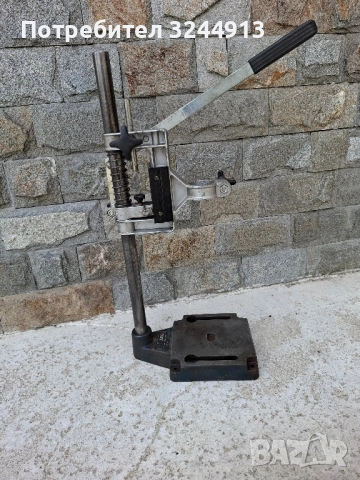 Немска стойка за бормашина AEG BST 717, снимка 4 - Бормашини - 52347606