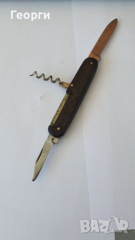 Антикварно джобно ножче Solingen Posterei Protea, снимка 1 - Антикварни и старинни предмети - 38491103