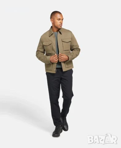 Яке на Michael Kors. Цвят зелен. Хаки Размер М. Милитъри стил. Класика, снимка 8 - Якета - 51175590