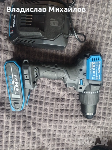 Продавам акумулаторна ударна бормашина Hyundai 20V (Brushless), снимка 3 - Винтоверти - 54212058