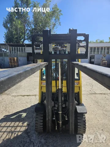 Продавам Мотокар Hyster 2тона , газ  , своб.ход+ изравнител +позиционер, снимка 2 - Индустриална техника - 55964081